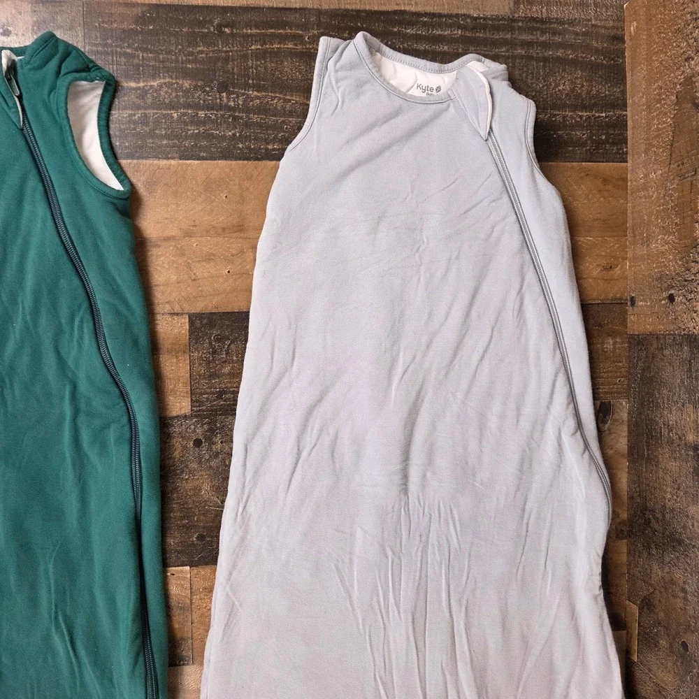 Kyte Heavy Baby Sleep Sack 1.0 Tog Bamboo Blend Toddler Size Large Lot of 2 - Picture 6 of 14